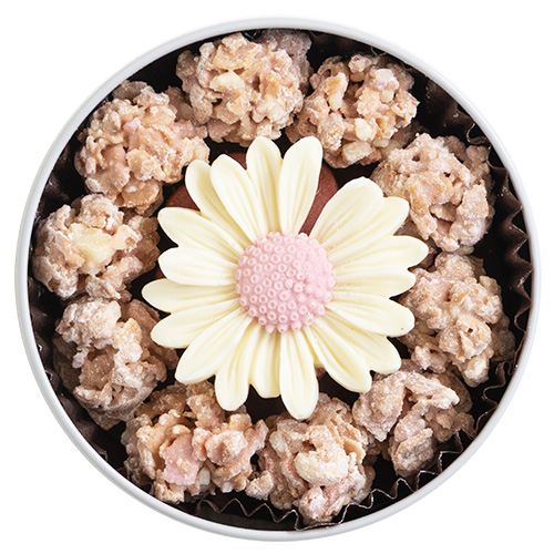 ガーベラクランチ ホワイトチョコ（缶）