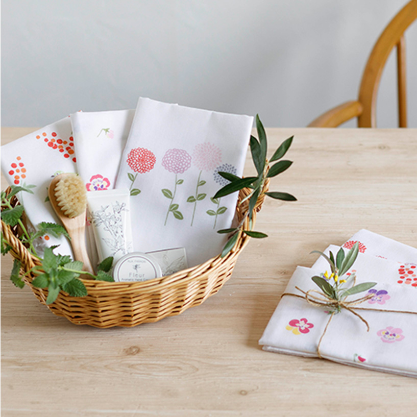 出産祝いにおすすめのガーゼはんかち