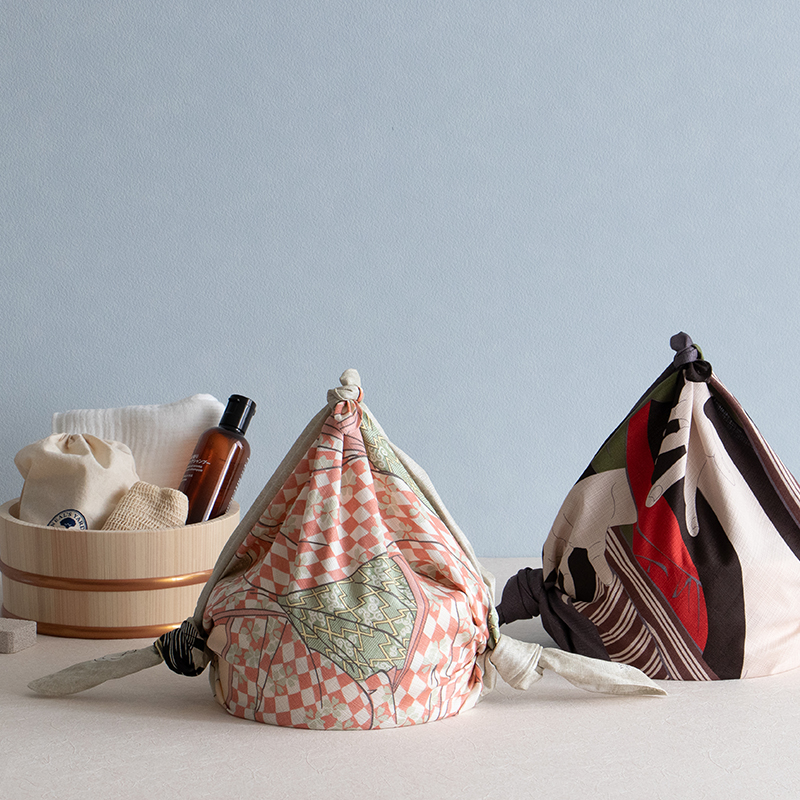 ちりめんの浮世絵ふろしき