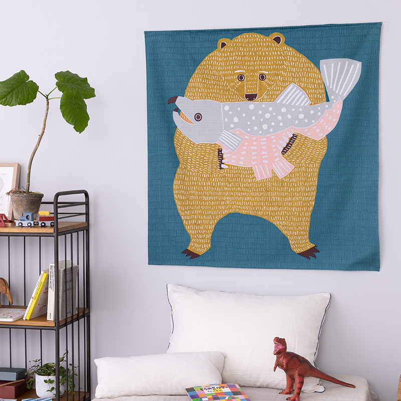 ティッシュボックスカバーに