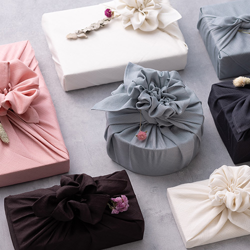 ふろしきラッピングにおすすめのMUSUBI ORGANIC 無地