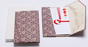 正絹名物裂(牡丹唐草)金封ふくさ