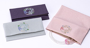 光悦ちりめん 念珠入れ