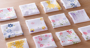 ガーゼはんかち・手拭い