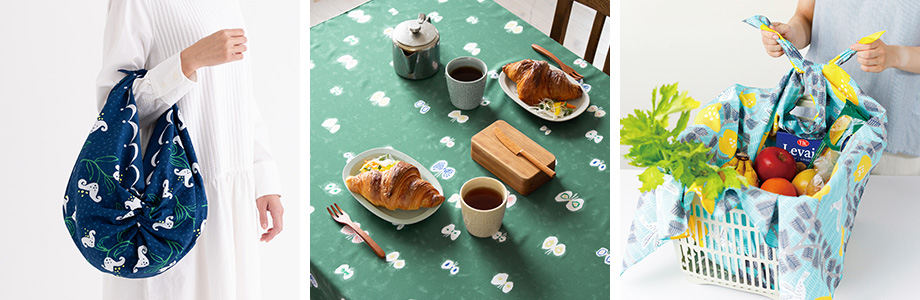 エコバッグやストール