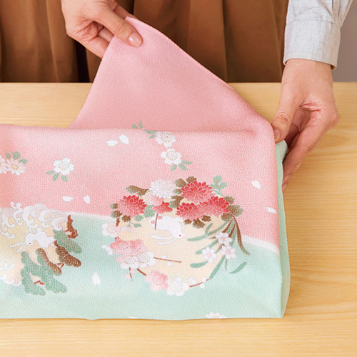 正絹ちりめん友禅