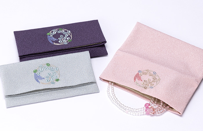 光悦ちりめん 念珠入れ