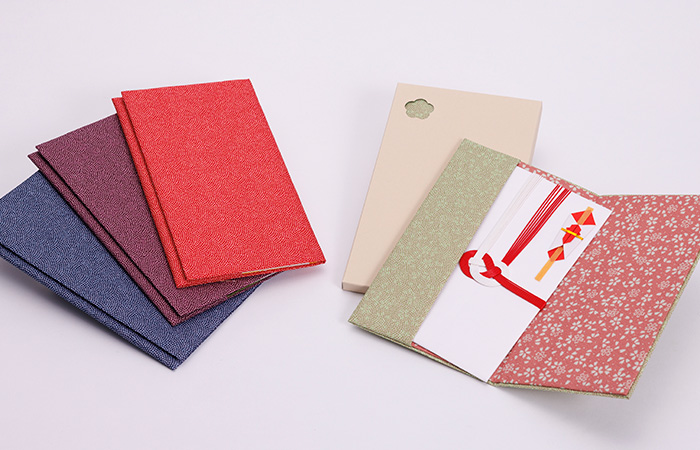 鮫小紋金封ふくさ