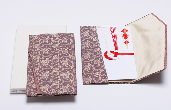 正絹名物裂(牡丹唐草)金封ふくさ