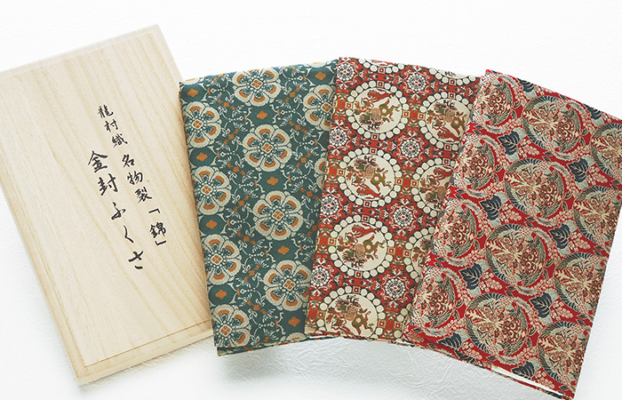 龍村織名物裂「錦」金封ふくさ