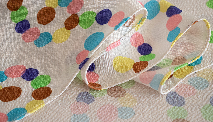 ミナ ペルホネン 正絹ちりめん