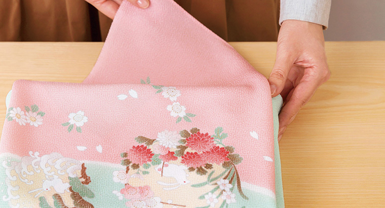 正絹ちりめん両面友禅 TOP