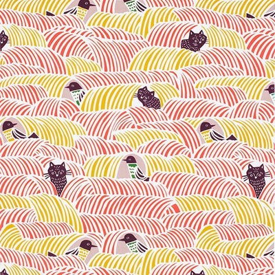 ねこととり ピンク