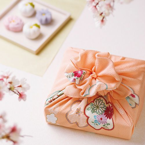 二巾 レーヨンちりめん こよみ 疋田梅