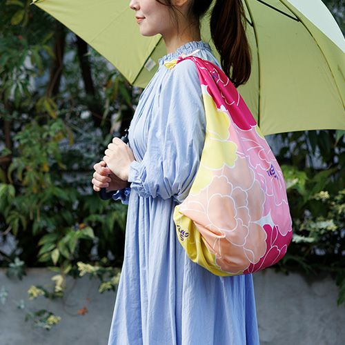 100 アクアドロップ Re-Free Adeline Klam 牡丹 ローズ (撥水加工)