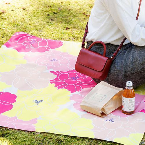 100 アクアドロップリサイクル Adeline Klam 牡丹 ローズ (撥水加工)