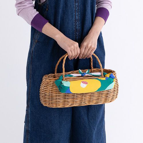 70 Adeline Klam アクアドロップ つばき グリーン(撥水加工