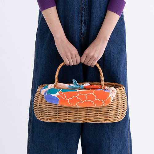 70 Adeline Klam アクアドロップ 牡丹 ブルーグリーン(撥水加工